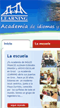 Mobile Screenshot of idiomaslearning.com
